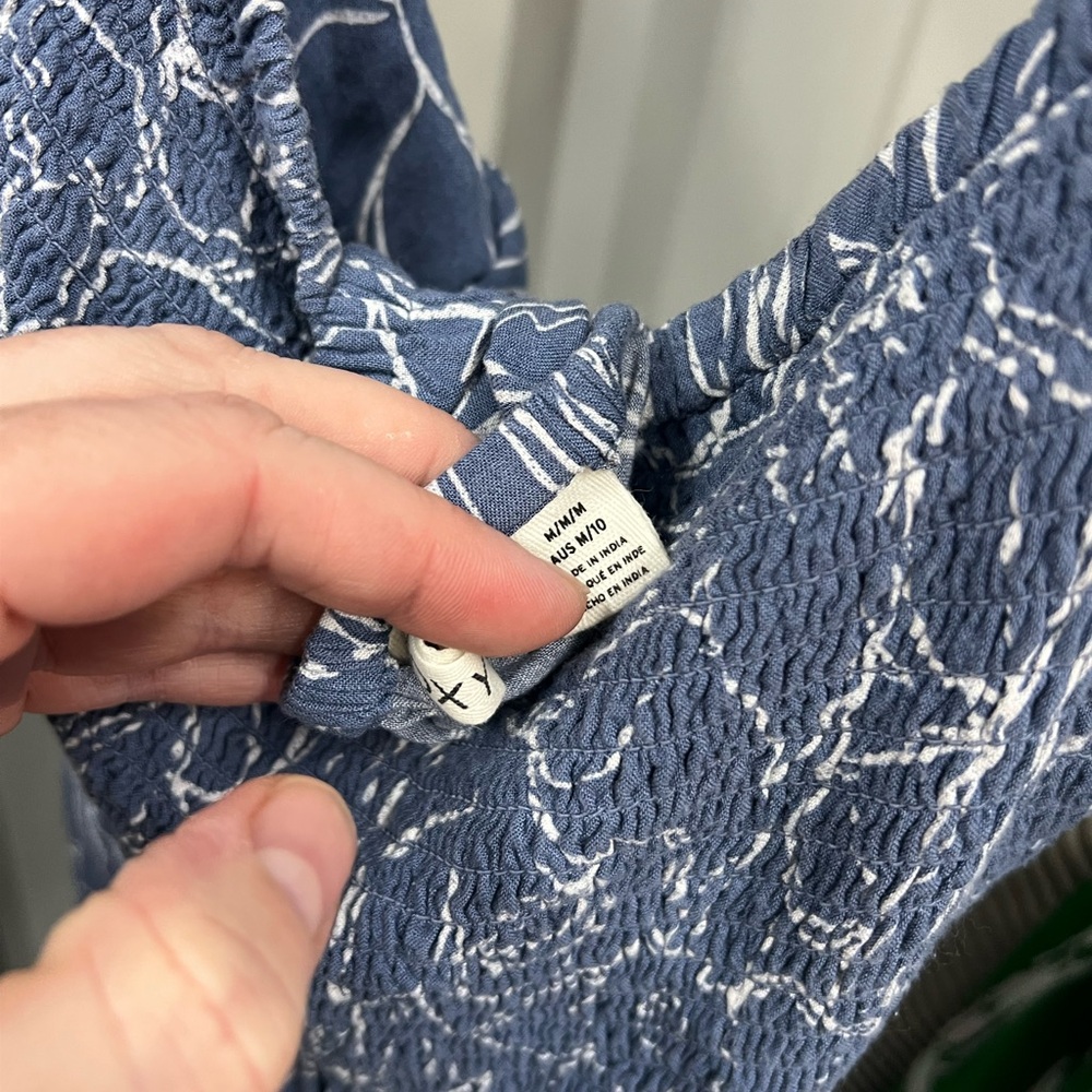 Whimsy — Roxy Navy Floral Mini Dress - Picture 4 of 7